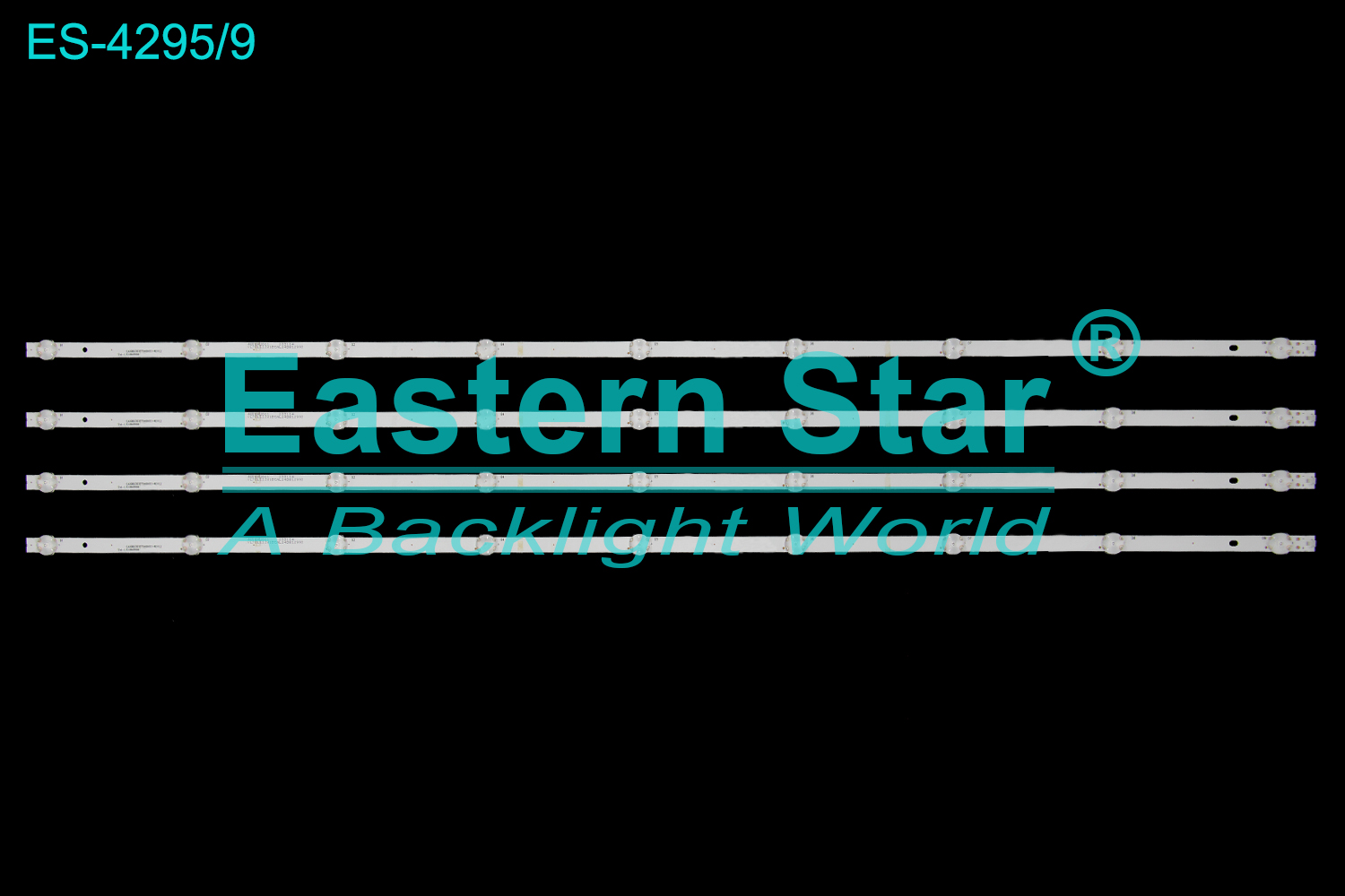 ES-4295 LED TV Backlight use for 50" Sharp 50DN2EA EA50KU3030T0409123-REV1.2 SW-L E486558 4650KU001 233114 Y170L12J41DCAL14DB13992  LED STRIP(4)