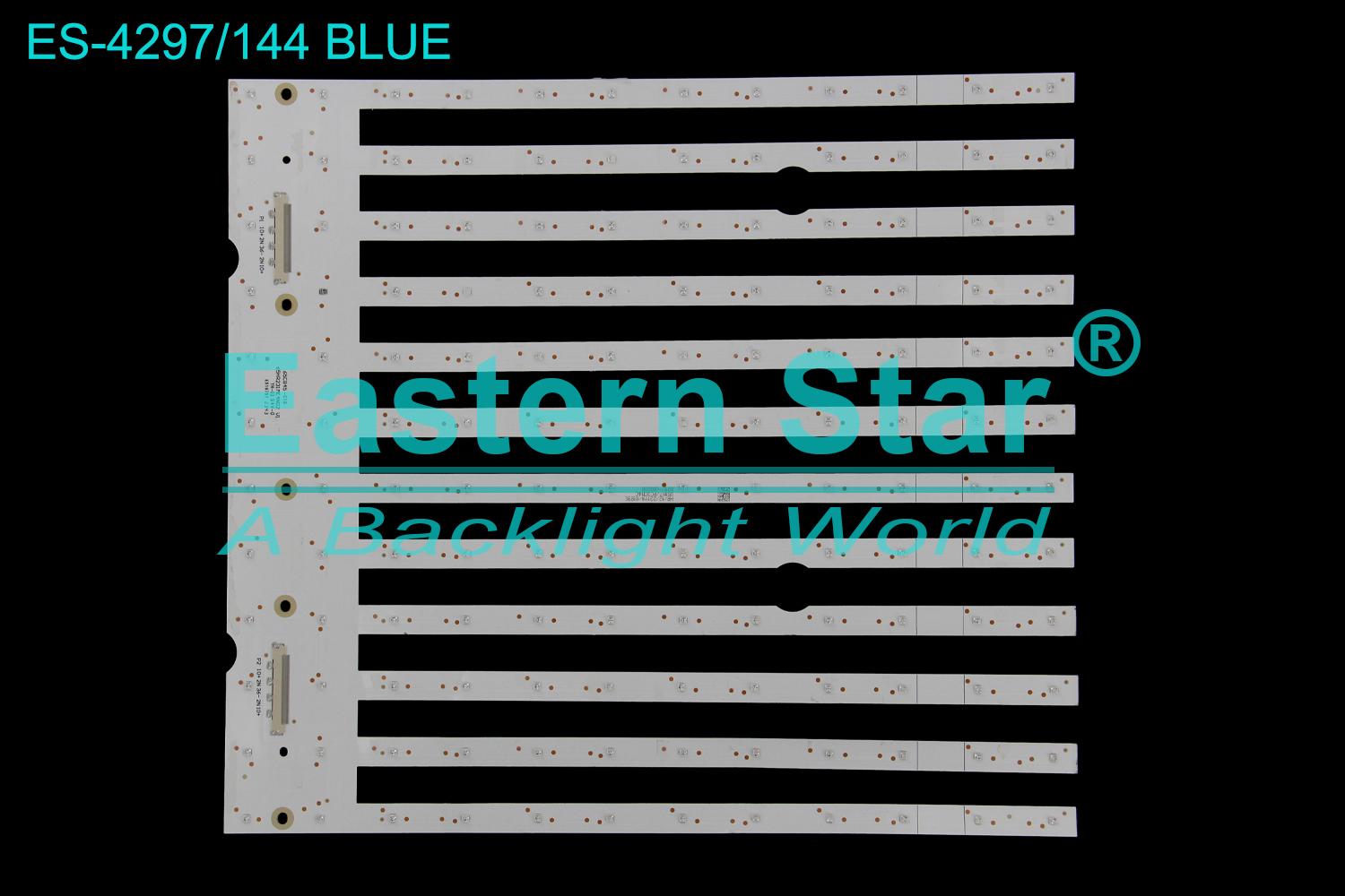 ES-4297 LED TV Backlight use for 65" Tcl 65C845 65C845-C10 65HR231ME4NO2 V1 YH-02 94V-0 E519757 LED STRIP(8)