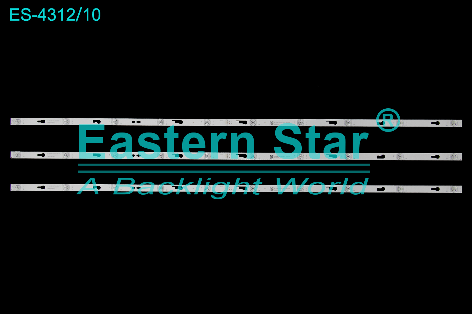 ES-4312 LED TV Backlight use for 50" Pptv/Condor 50UX5 RF-BS500011SE30-1001 A7 50D3B10CZ94215 TV LED BAR(3)