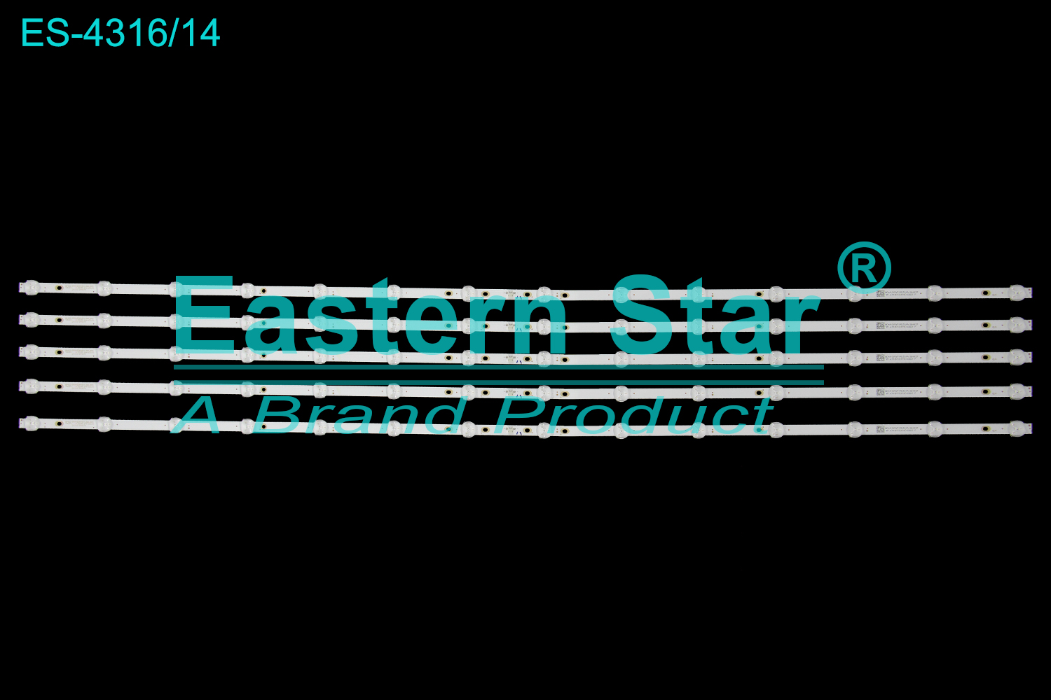 ES-4316 LED TV Backlight use for 50" Polarline 50PL51TC-SM  08-50C-3528-0D35-5X14-969.9X10-191118 TV LED BAR(5)