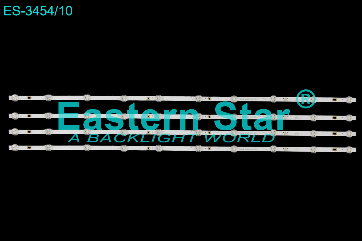 ES-3454 LED TV Backlight use for 40" Vu SJ.BK.D4001001-2835ES-M BK.D400S08-10758-HL1020  LED STRIP(4)