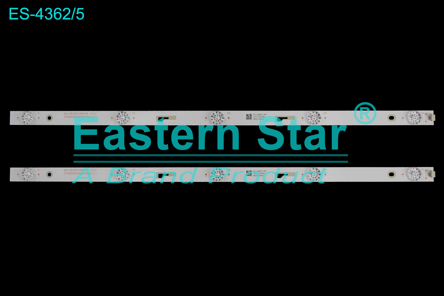 ES-4362 LED TV Backlight use for 28" Tcl T28RTE1020  28D2700 4C-LB2805-YHEX1 28HR330M05A0 V3 4C-LB2805-HQ1 JS-D-JP2820-051EC AT28303002056CNRev1.1 TV LED BAR(2)