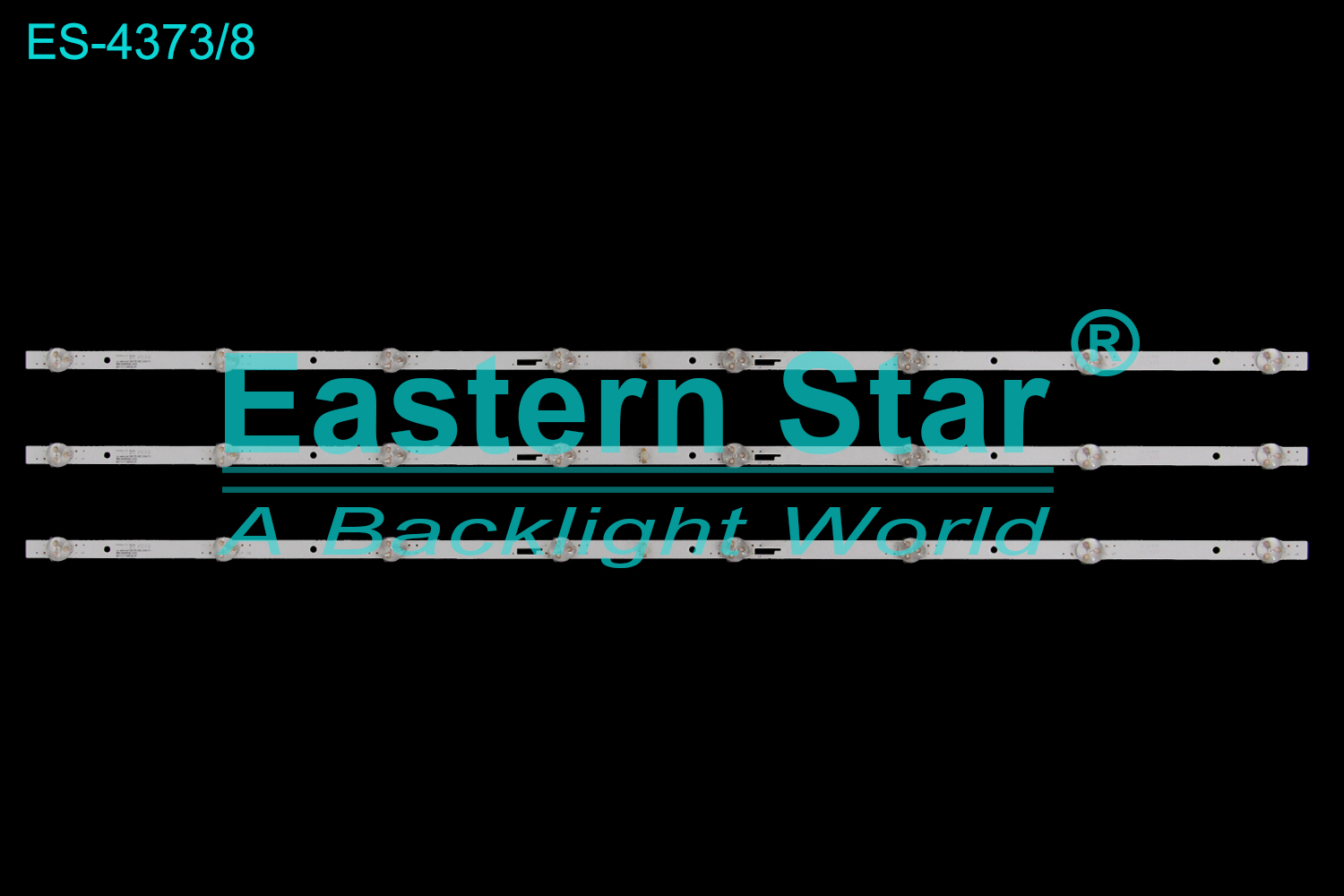 ES-4373 LED TV Backlight use for 43" JS-MR43M1081ER.003(00417) 005.04303X81.XXX 807121T.60034.3P  TV LED BAR(3)