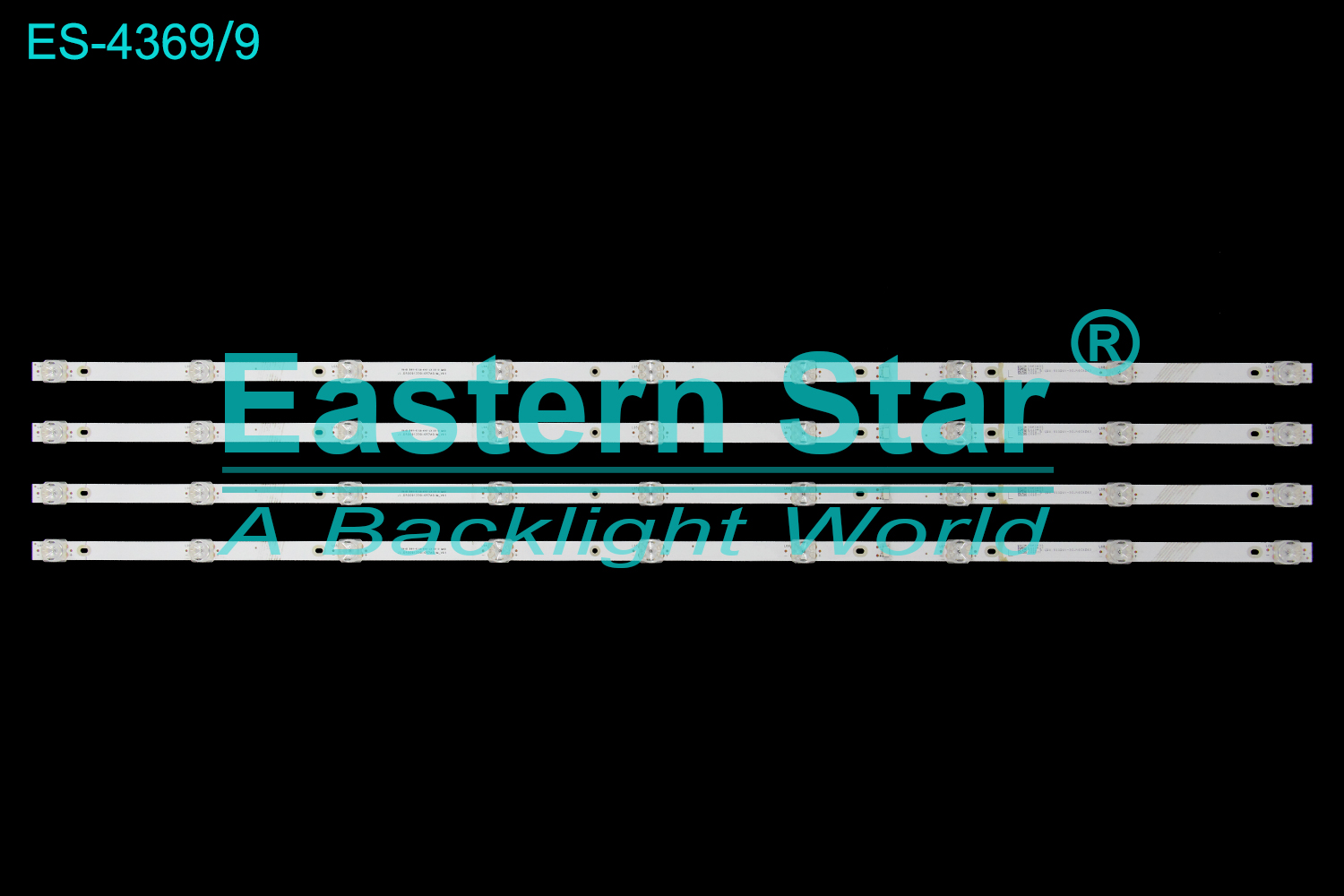 ES-4369 LED TV Backlight use for 50" Toshiba/Onida  JL.D50091330-057AS-M_V01  TV LED BAR(4)