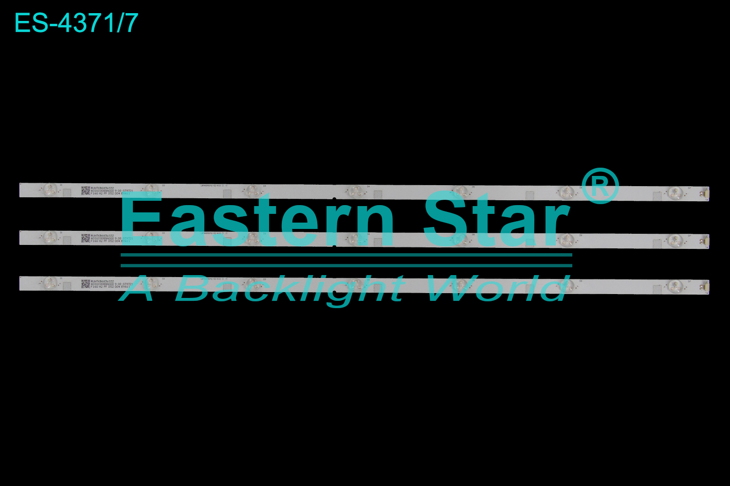 ES-4371 LED TV Backlight use for 40" Sharp  LBM400M0701-EE-4(0)  TV LED BAR(3)