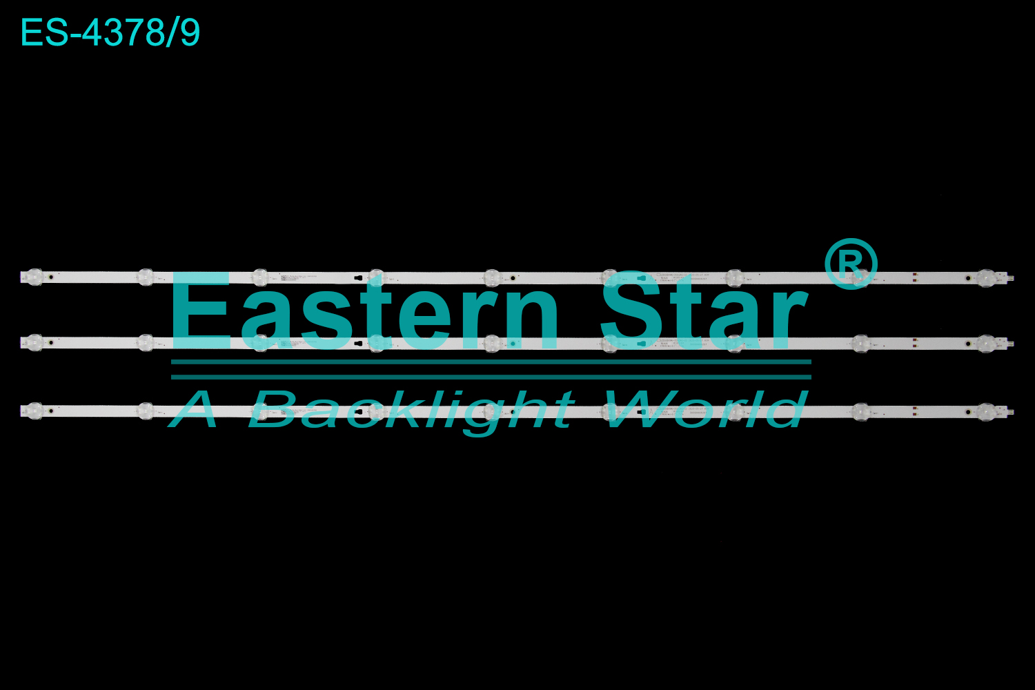 ES-4378 LED TV Backlight use for 50" Element/Rca/Onn E4AA50R 30350009207 LED50D09A-ZC62AG-02 2020-05-27 9S1P TV LED BAR(3)