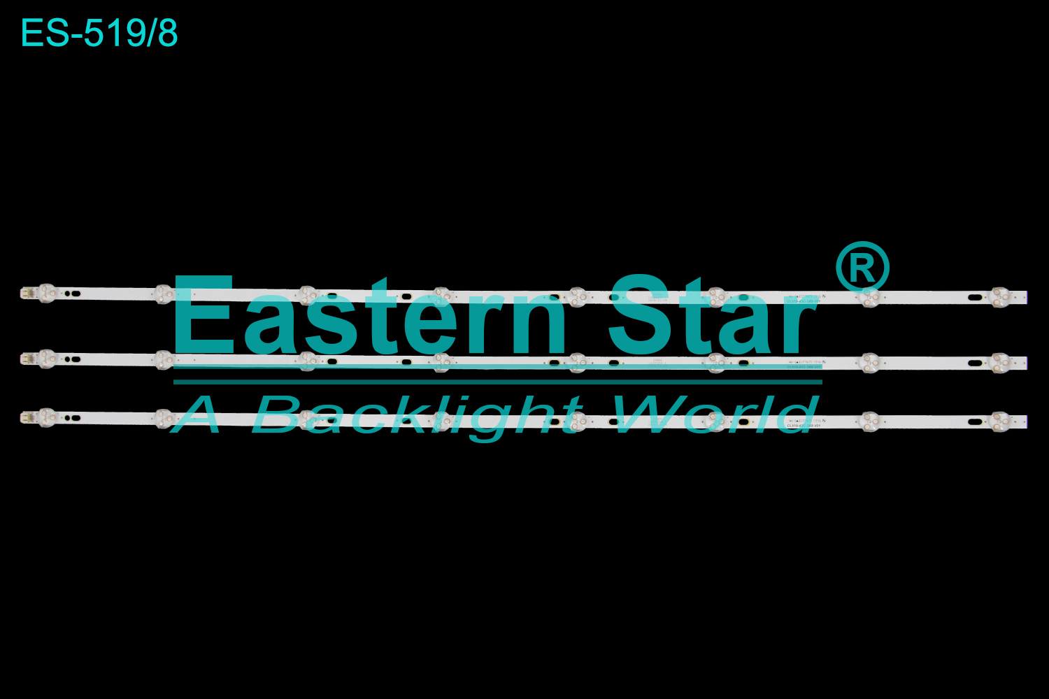 ES-519 LED TV Backlight use for 43" Condor  L43G4000  CL519-43C-3X8-V01 TV LED BAR(3)