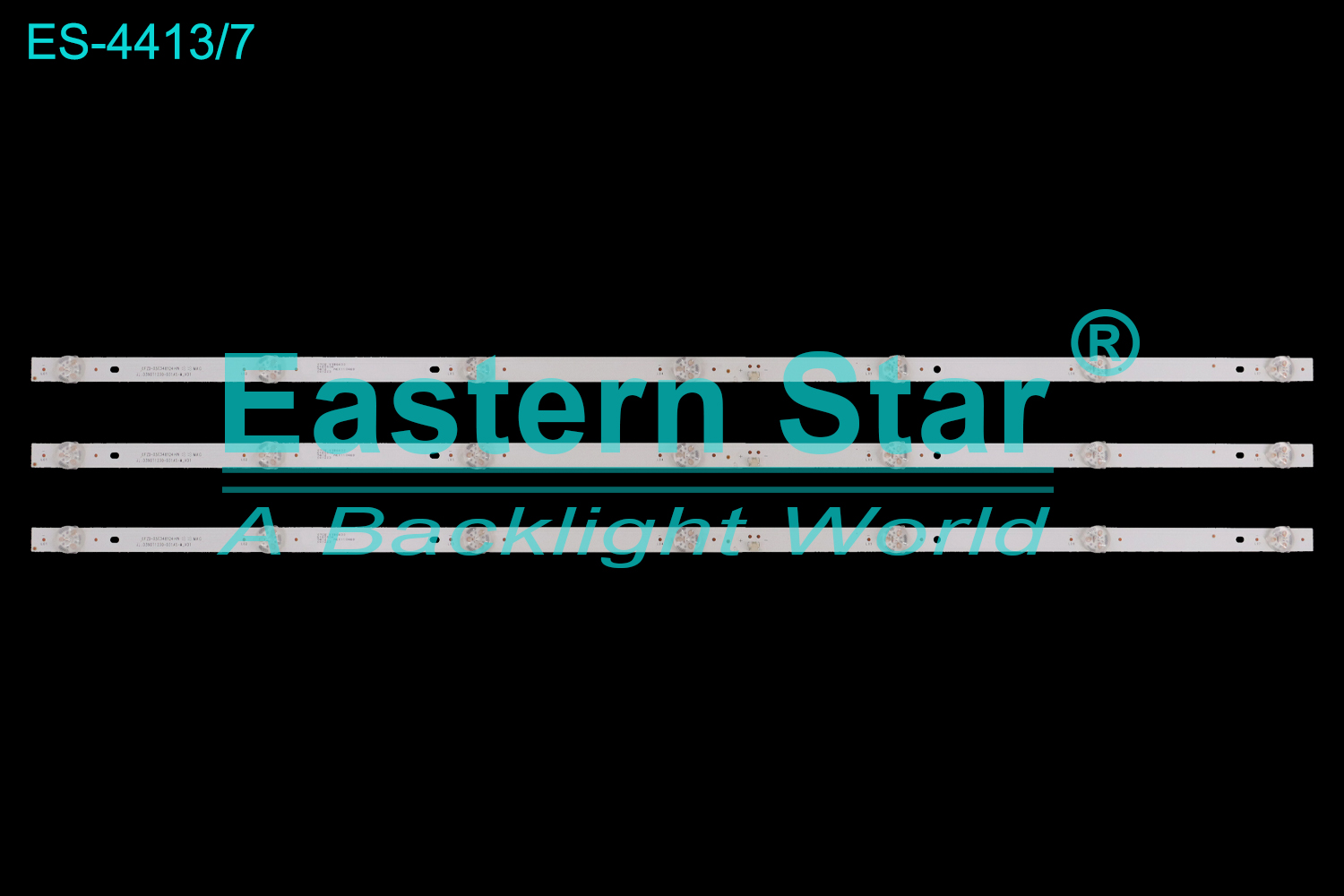 ES-4413 LED TV Backlight use for /" JL.D39071330-031AS-M_V01 94V-0FZD-03E348124HN  LED BACKLIGHT KITS(3)