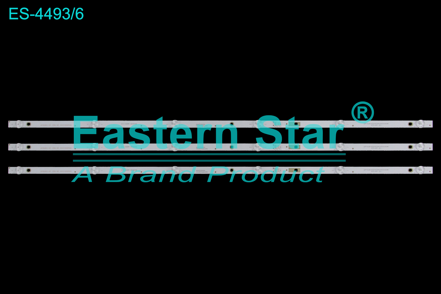 ES-4493 LED TV Backlight use for 40"  QC40L82A-V01 DSBJ-WG 6C01C0000F000 LEFT BLUE-40D3006V2W6C1B70512M-MM LED BACKLIGHT KITS(3)