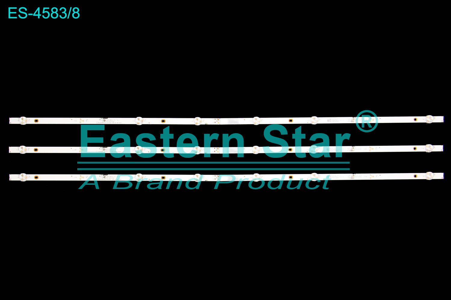 ES-4583 LED TV Backlight use for 45" Erisson 45FLE17T2 303KJ450032 KJ45D08-ZC22AG-04 2018-06-06 8S1P KJ450M02 LED BACKLIGHT KITS(3)