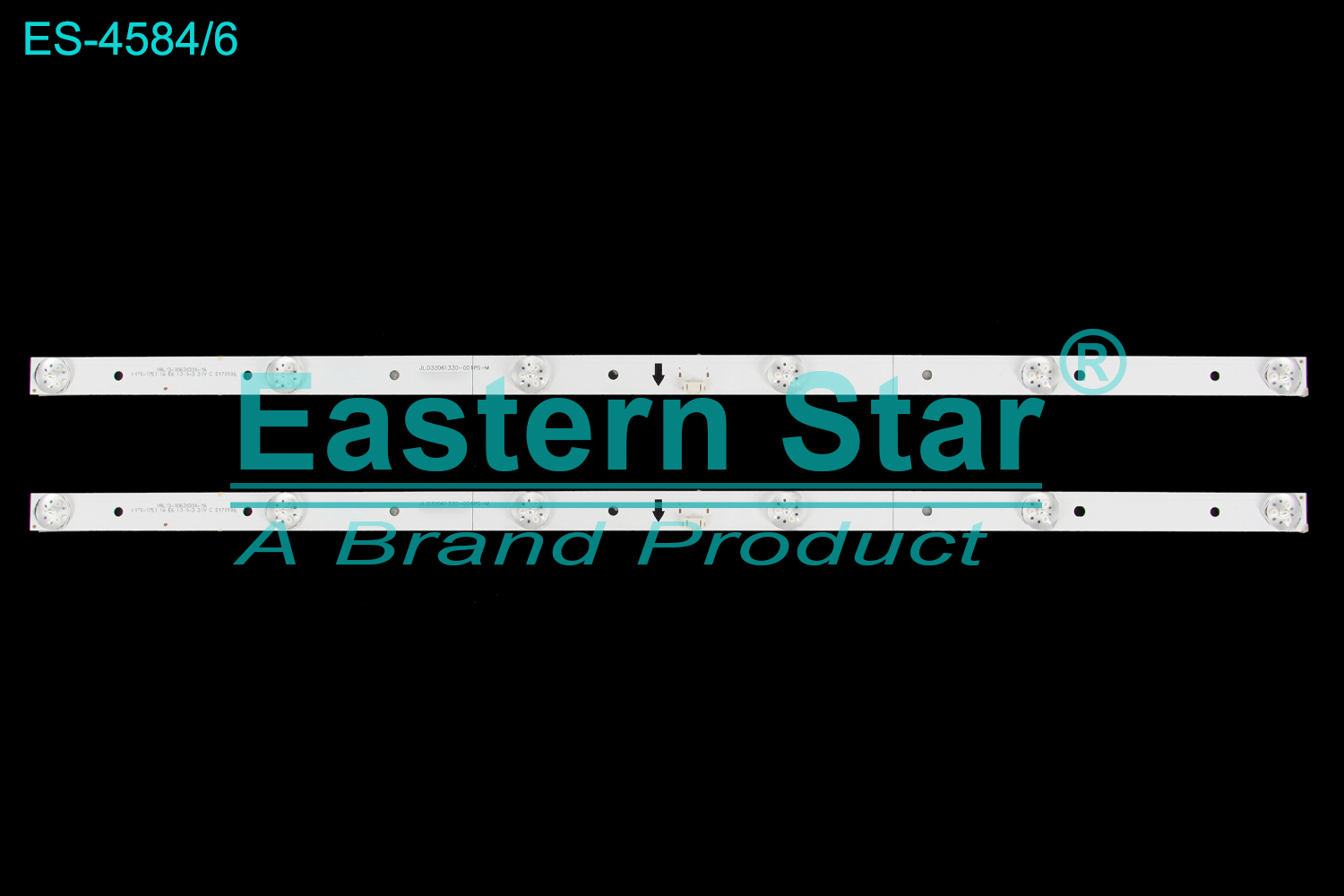 ES-4584 LED TV Backlight use for 32" Tesla 32S257S JL.D32061330-001PS-M JL.D32061330-001SS-M  LED BACKLIGHT KITS(2)