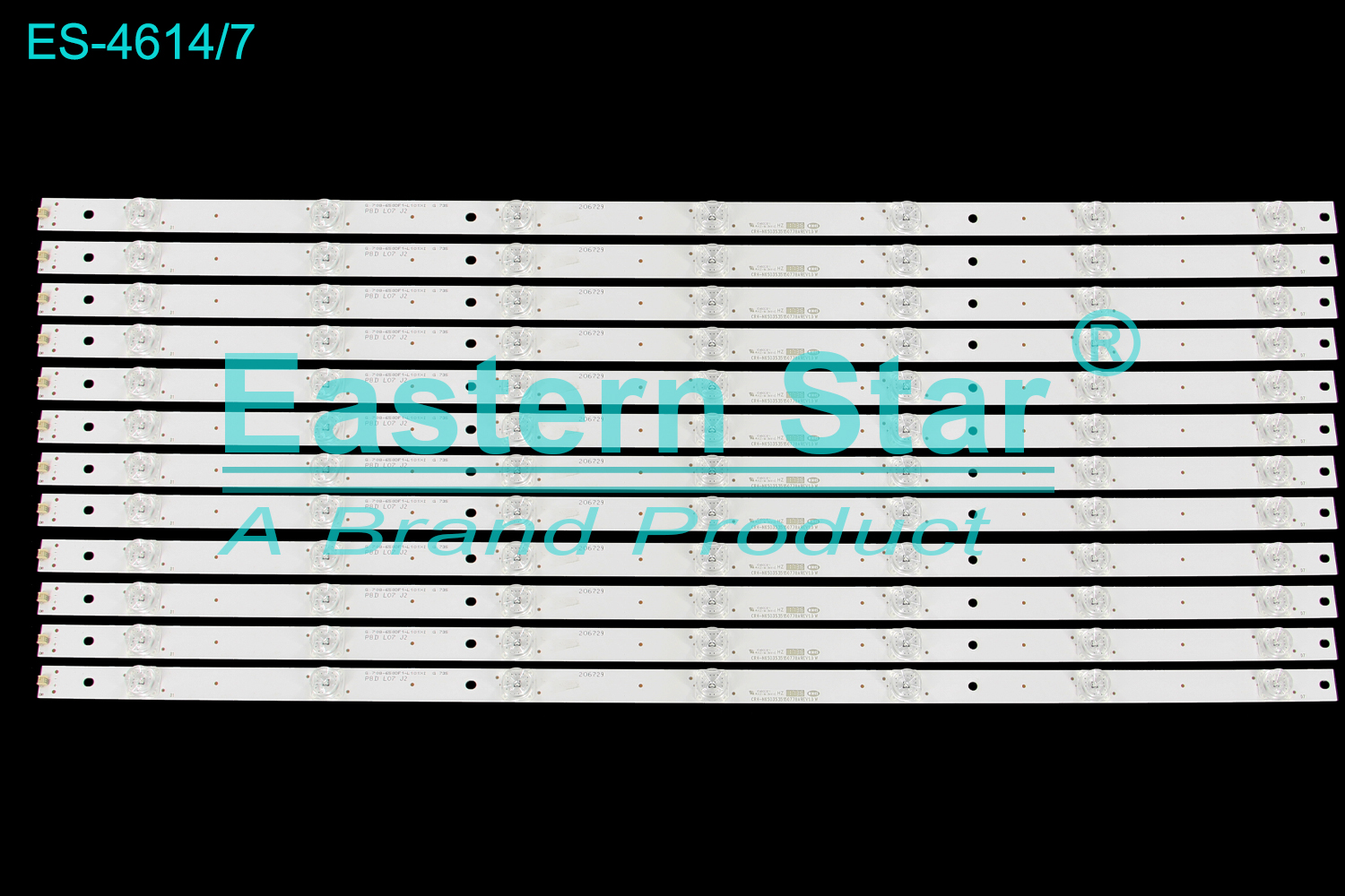 ES-4614 LED TV Backlight use for 65" LT6598D N65D3535150778AREV1.0W LED BACKLIGHT KITS(12)