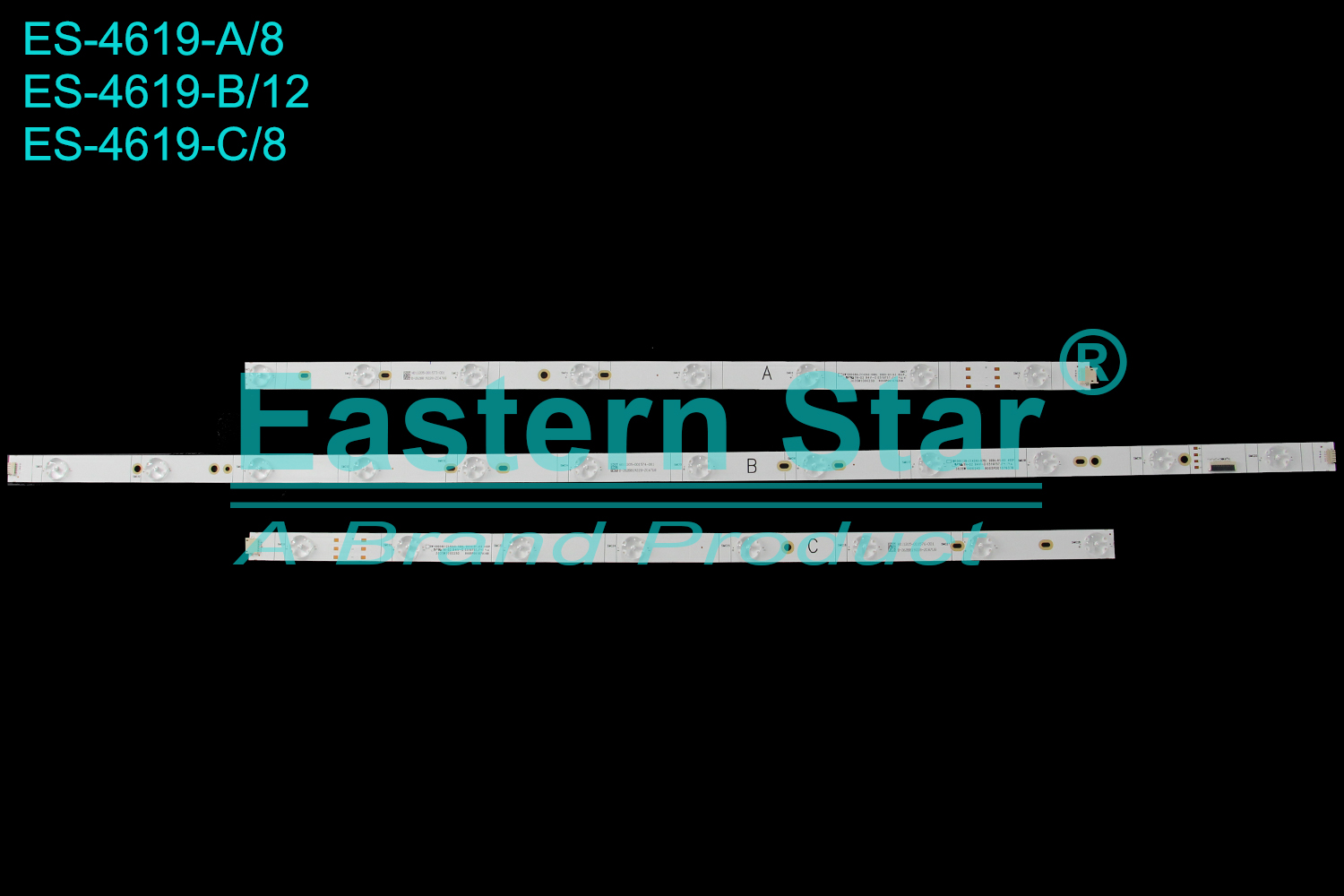 ES-4619 LED TV Backlight use for 100" SW100D08A-ZC42AG-09DL 303SW100023D D-262BB19228-ZC47U8  LED BACKLIGHT KITS(/)