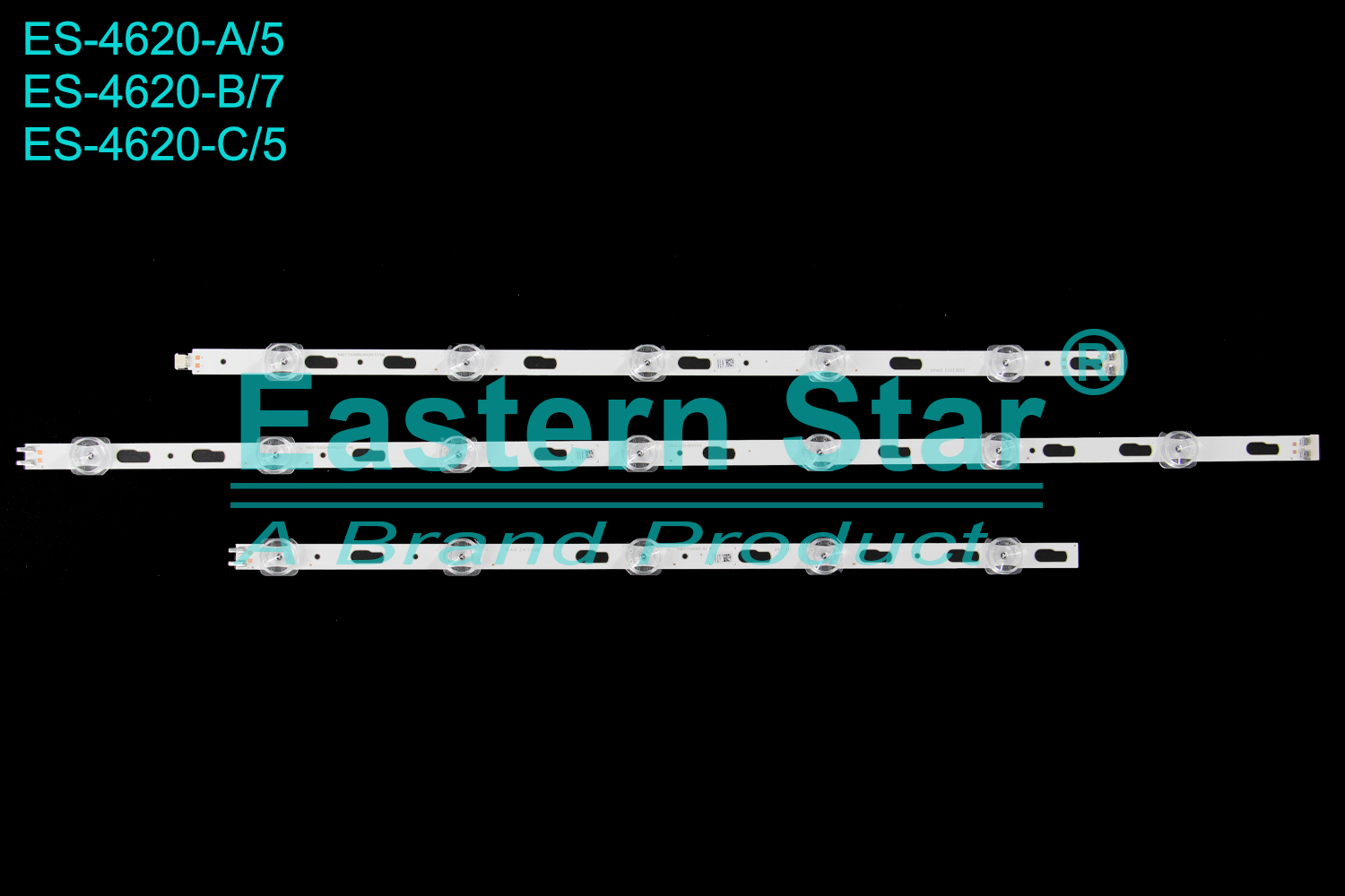 ES-4620 LED TV Backlight use for 75" Samsung A:V4D7 750SMA-R0 BN96058294A B:V4D7 750SMB-R0 BN96058295A C:V4D7 750SMC-R0 BN96058296A LED BACKLIGHT KITS(12)