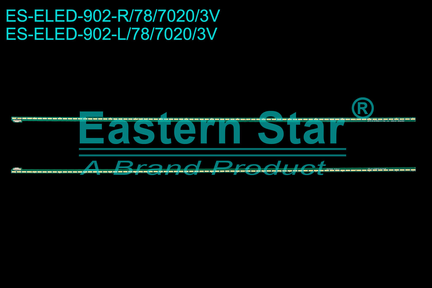ES-ELED-902 ELED/EDGE TV backlight use for 60'' Lg 60UF8580 6916L2105A 6916L2106A 6916L2179A 6916L2180A , 60''V15 SA UD REV0.3 2 L-Type, 60''V15 SA UD REV0.3 2 R-Type LED BACKLIGHT KITS(2)
