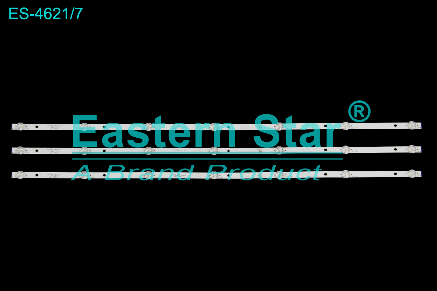 ES-4621 LED TV Backlight use for 43" RZ-43D3-3X7-03C 50043D310 L16MOV7W3 220425 01934 T2X3 LED BACKLIGHT KITS(3)