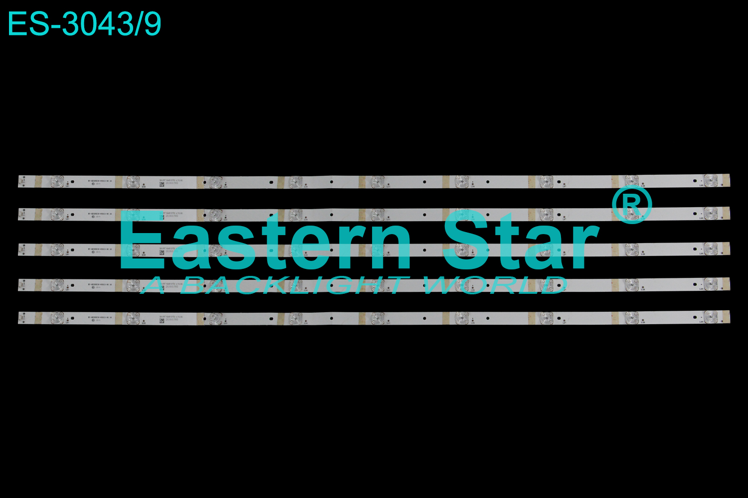 ES-3043 LED TV Backlight use for 50" Haier LS50AL88K88 RF-AE500E30-0901S-06 A6 LED BACKLIGHT KITS(4)