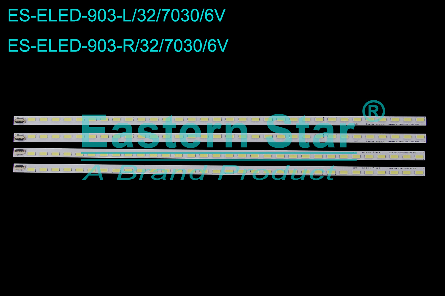 ES-ELED-903 ELED/EDGE TV backlight use for 55'' Sony KDL-55HX850 SLED 2012SR55 7030 32 2D L REV1.0 SLED 2012SR55 7030 32 2D L REV1.0  LED BACKLIGHT KITS(4)
