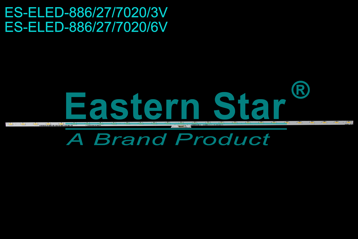 ES-ELED-886 ELED/EDGE TV backlight use for 49'' Sony KDL-49WF804 LB49024 V0 00 E_S220003958K 49F 3ABR4MC 77900DFD-89V-0 LED BACKLIGHT KITS(2)