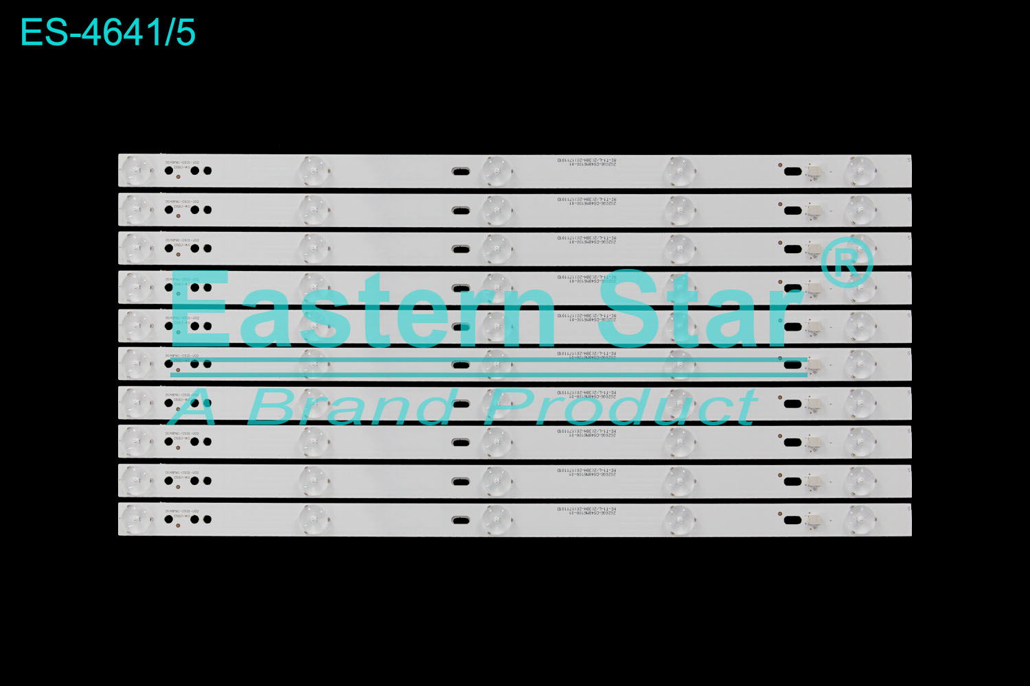 ES-4641 LED TV Backlight use for 48" Akai ATE-48B4544K DS48M61-DS01-V02 DSBJ-WG 202006-DS48M6100-01 NI-T1-L/2(38H-20)171101D LED BACKLIGHT KITS(10)