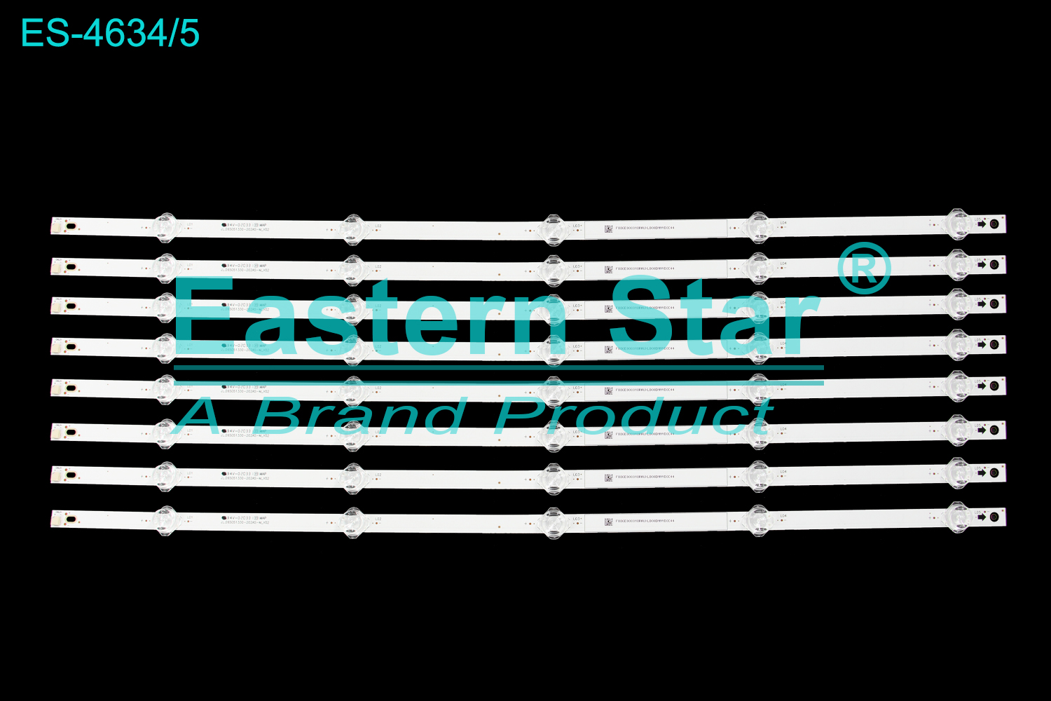 ES-4634 LED TV Backlight use for 65" Vizio V655-H9 JL.D65051330-202AS-M V02 LED BACKLIGHT KITS(8)