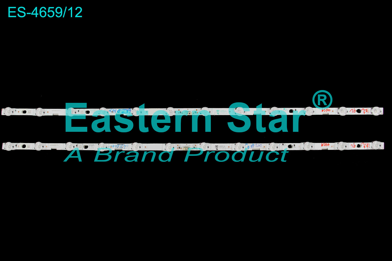 ES-4659 LED TV Backlight use for 65" Toshiba 65Z810X C607Y09HBA000561A73 65inch 15AUT WS V2.0 Pitch 58.39mm 3Series 4Parallel LED BACKLIGHT KITS(/)