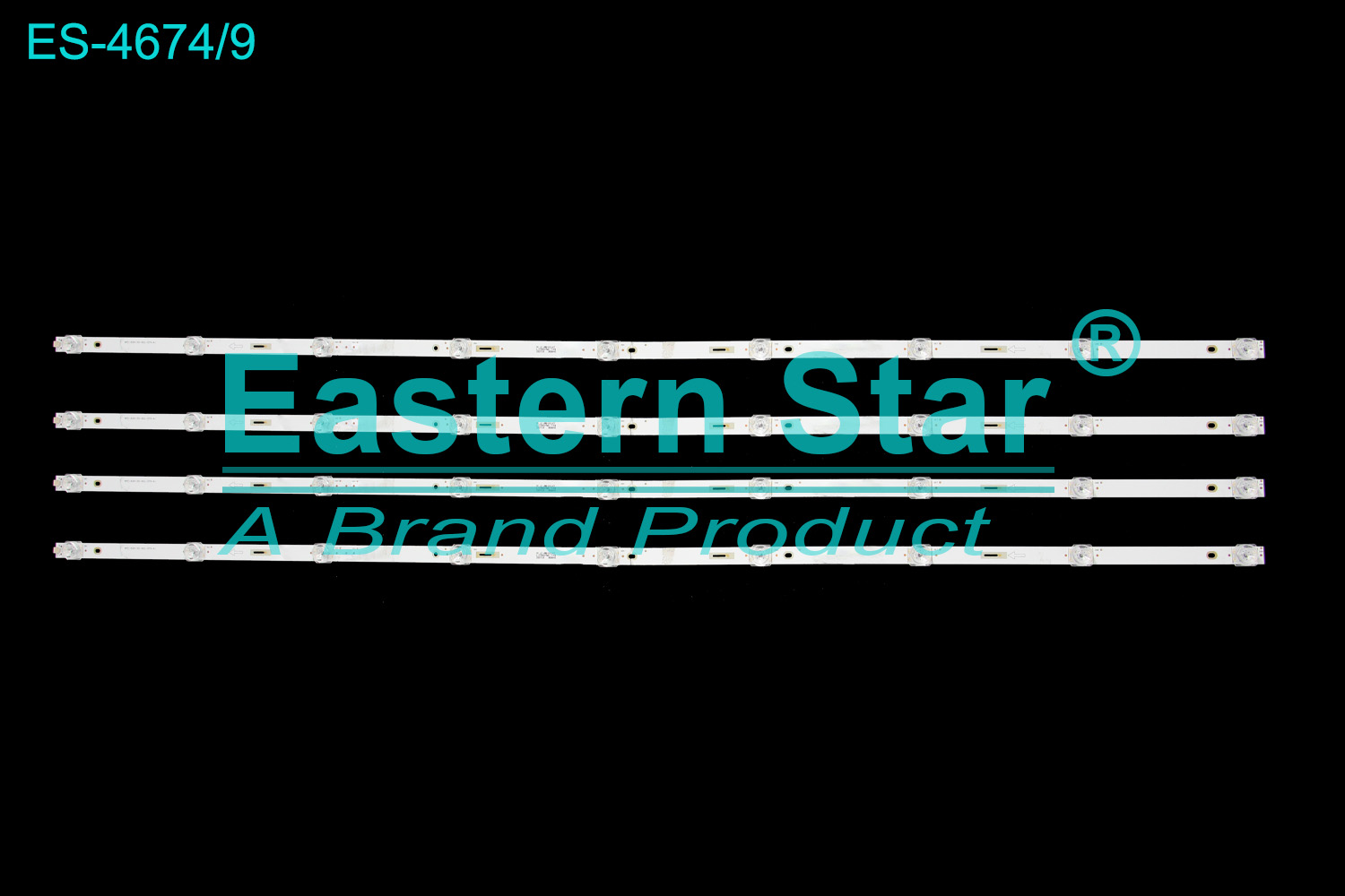 ES-4674 LED TV Backlight use for 55" 55N28 NPC-N29-55-KDL-DT9-A1 01.11.BG-01163 L13TB2V7W3 T1X4 220718 000643  LED BACKLIGHT KITS(4)