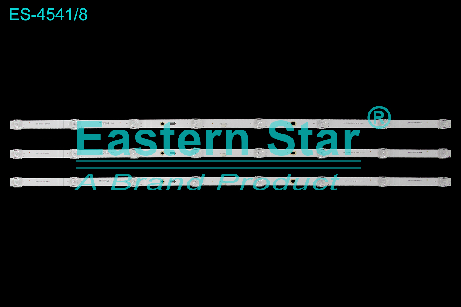 ES-4541 LED TV Backlight use for 43" Xiaomi L43M5-EX 43D2003V2W8C1B75614M HRS-43K13T84-3X8-2W-MCPCB 14MM V2 KB6D-73G2-2-B-JA9-21-37068 LED BACKLIGHT KITS(3)