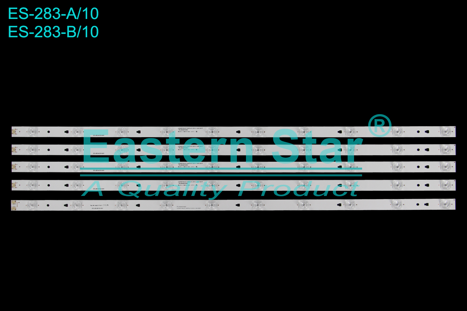 ES-283 Backlight bar use for Haier 42'' LE42A71S PN: 30342010203 LED42D10A/B-ZC14DFG-01 2015-11-04 10S1P led strips (5)