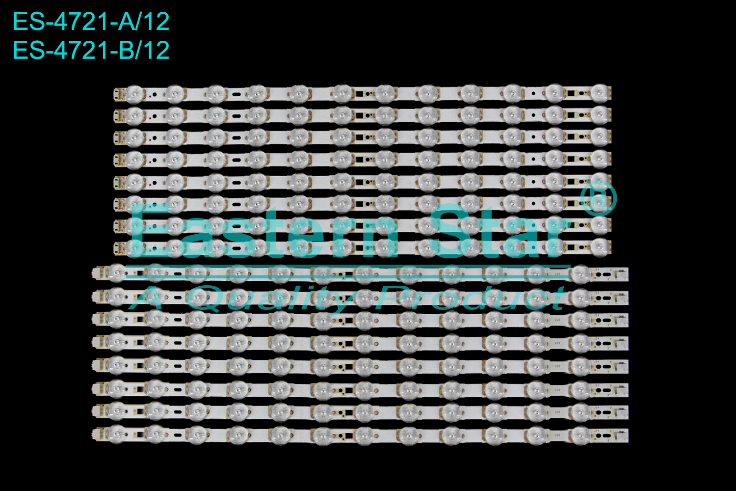 ES-4721 LED TV Backlight use for 42" Changhong LED42C2000I DSBJ-SS CH42L32A-V01 DSBJ-SS CH42L32B-V01 LED BACKLIGHT KITS(16)