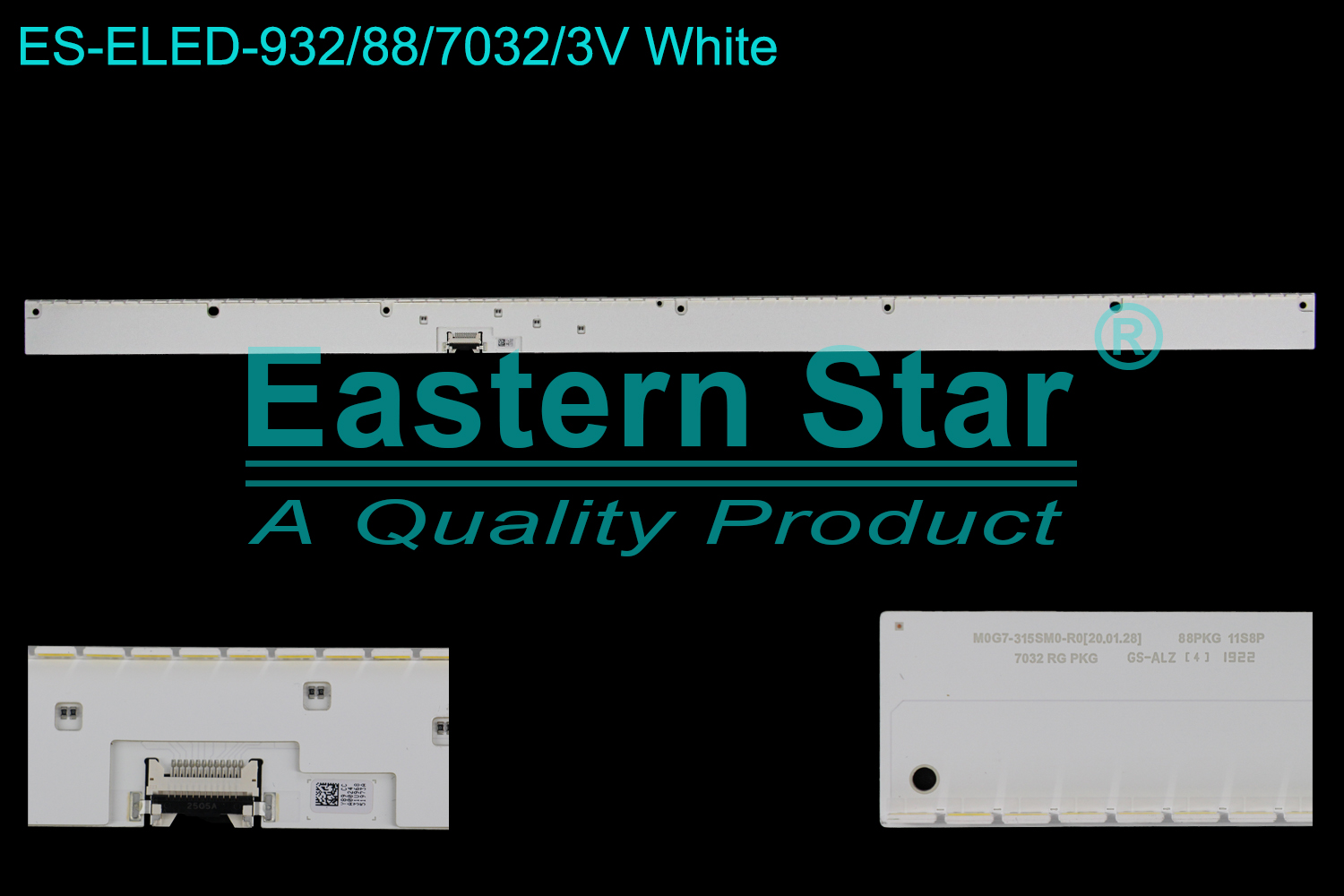 ES-ELED-932 ELED/EDGE TV backlight use for 32'' Samsung M0G7-315SM0-R0[20.01.28] 88PKG 11S8P 7032 RG PKG GS-ALZ [4] 1922 ,Y89 CC A0024 31U968 51973A  LED BACKLIGHT KITS(1)