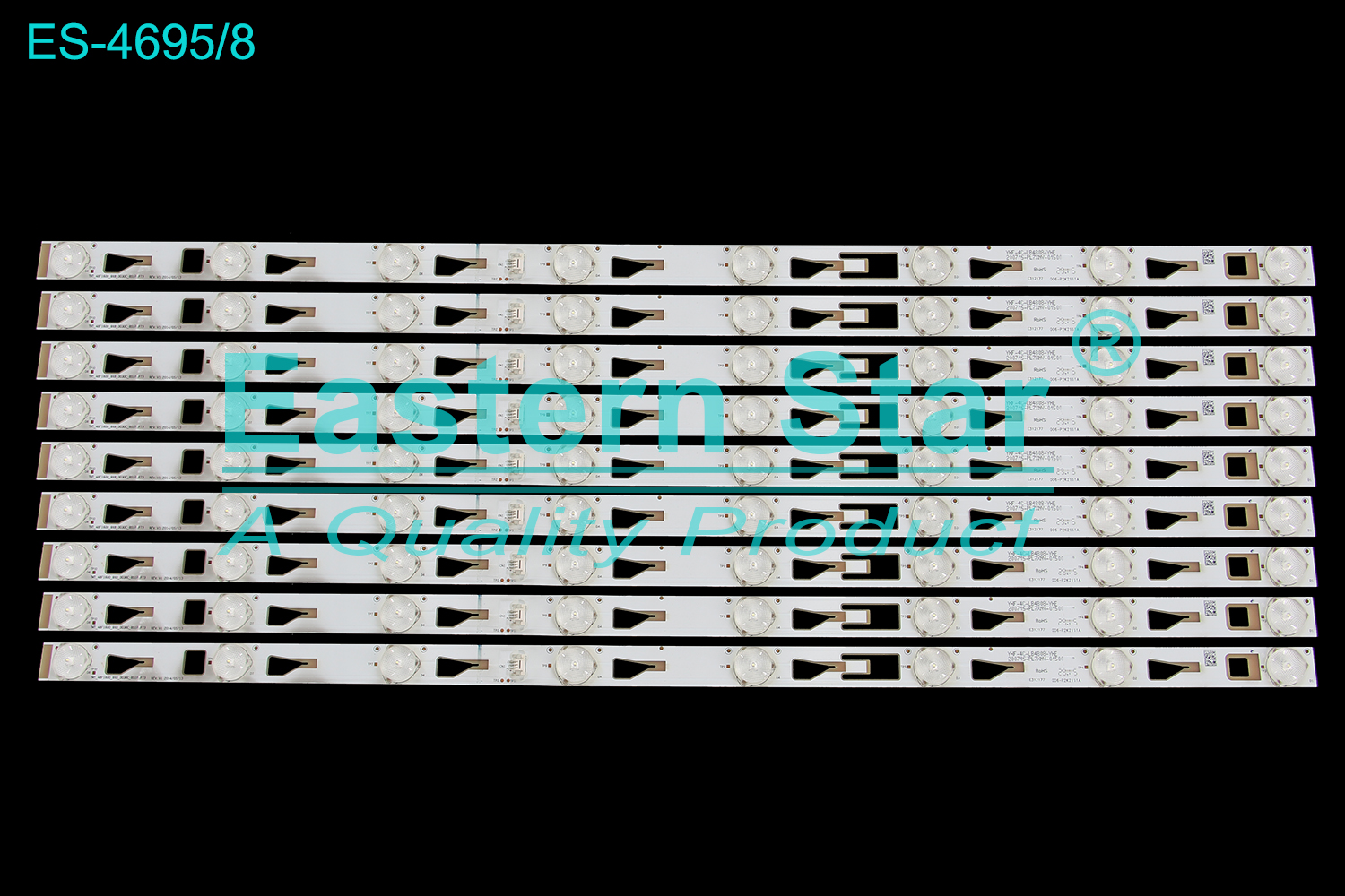 ES-4695 LED TV Backlight use for 48" Tcl TMT_48F1600_9X8_3030C_8S1P P73 REV.V1 YNF-4C-LB4808-YHE 200715-PL7XNY-01500 L48F3700A  LED BACKLIGHT KITS(9)