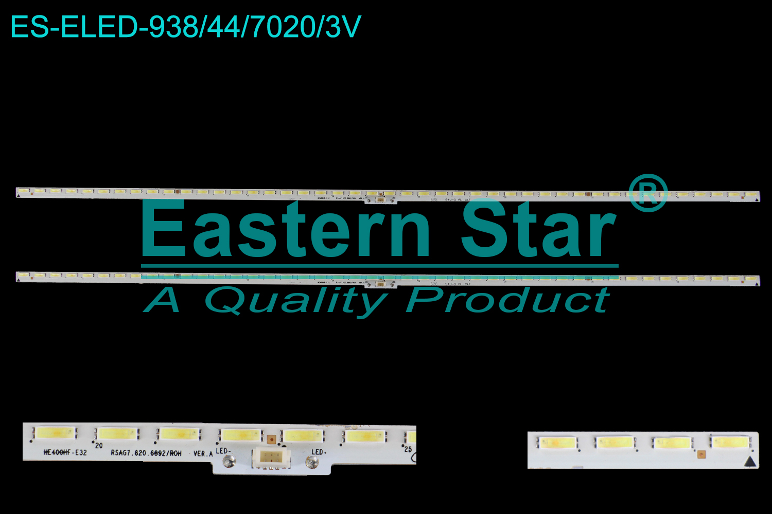 ES-ELED-938 ELED/EDGE TV backlight use for 40'' HE400HF-E32 RSAG7.820.6892/ROH VER.A LED BACKLIGHT KITS(2)