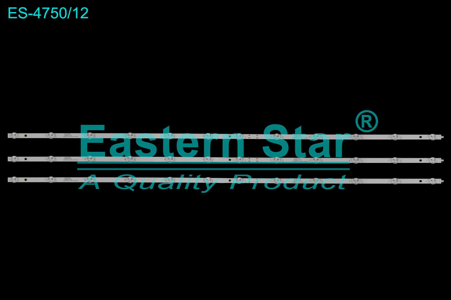 ES-4750 LED TV Backlight use for 55"  Haier/Jvc/Onn/Rca  55U1,LU55C7 330355012001D,30355012001D,55D3B6CZ55112R,55D3B6CZ53512L,LED55D12A-ZC62AG-03D 6S1P, LED55D12A-ZC62AG-11D LED BACKLIGHT KITS(3)