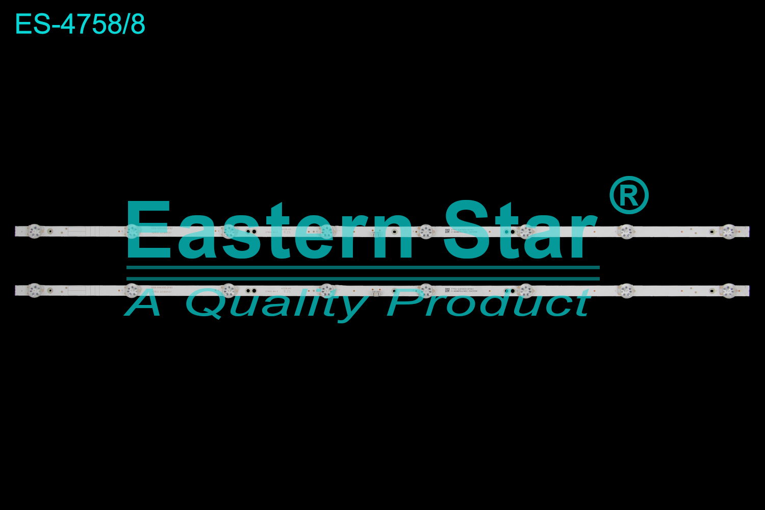 ES-4758 LED TV Backlight use for 43" Skyworth C02-CW43-0208  5850-w43000-2P00 AL02 E78030 4958-A0 7794-643000-D340 D-ADAB5624DC-94939K 5850-W43000-3P00 7794-643000-D390 5850-W43000-0P10 5850-W43000-0P00LED BACKLIGHT KITS(2)
