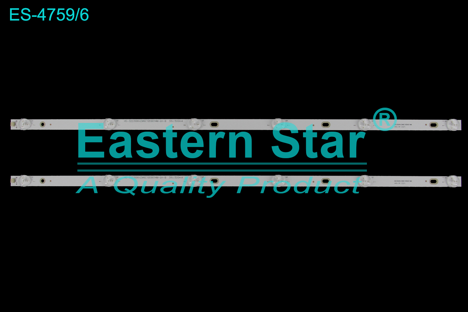 ES-4759 LED TV Backlight use for 32"  Sanco  32FHD700 UBC 32P700S  H32V300  32D3006V2W6C1B59014M-LH-B LED BACKLIGHT KITS(2)