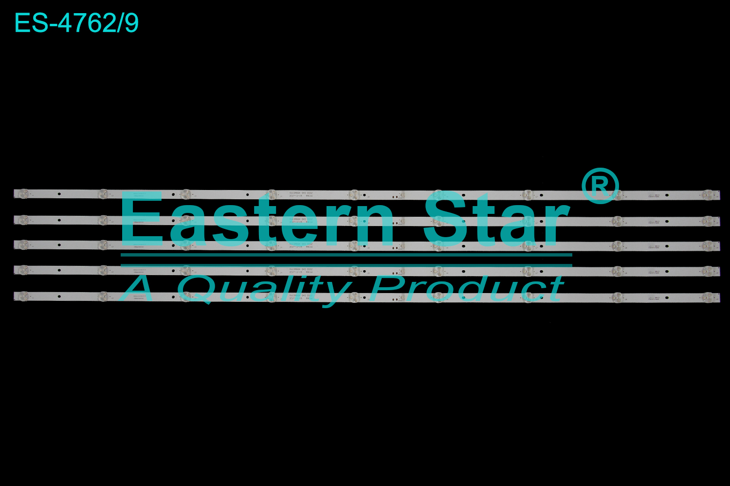 ES-4762 LED TV Backlight use for 55" Changhong/Awox/Dijitsu/Jvc/Skytech/Vityas 55C4  55U1 LEADER T55K09 55E66 LDB-11 94V-0 E347474 RoHS SJ.BK.D5500901-3030KS-M 1.14.MD550065 171109 DLED55BK 5X9 0002 0001 LED BACKLIGHT KITS(5)