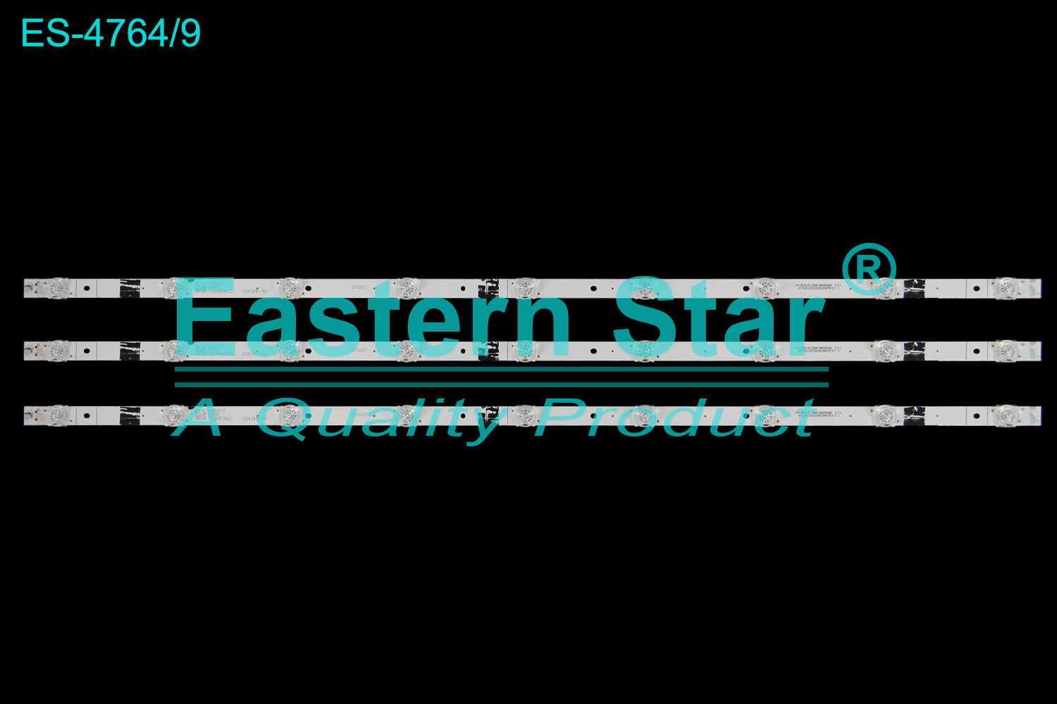 ES-4764 LED TV Backlight use for 43" Hisense HZ43A55,HZ43A51,H43E3A  BT43S13030090384FREV1.1,BT43S13030090384F,94V-0FZD-03 E348124HN LED BACKLIGHT KITS(3)