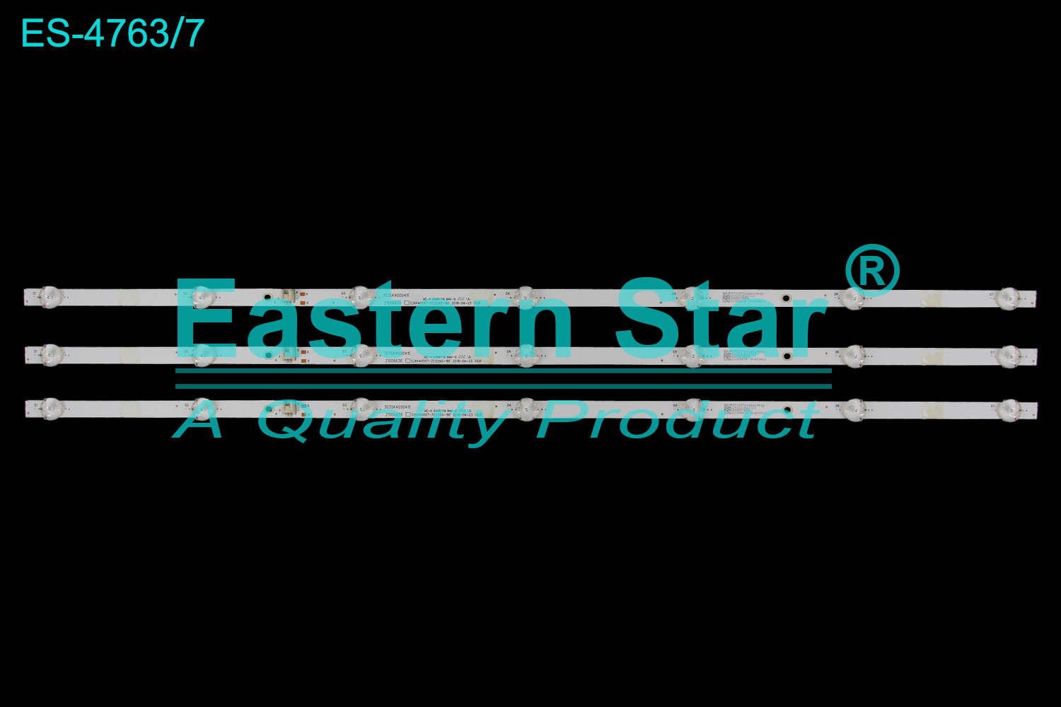 ES-4763 LED TV Backlight use for 40" Konka  40K1000A 303SK400041E BC-H E469119 94V-0 21006636 SZKK40D07-ZC22AG-16E LED BACKLIGHT KITS(3)
