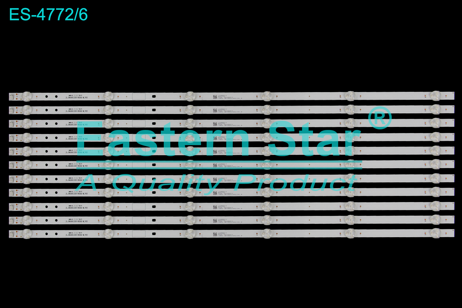 ES-4772 LED TV Backlight use for 65" Changhong / Haier  65A6U 65A4U 65D4P 65D5P  65U2 LU65G61 JL.D65061330-002AS-M LB-C650U19-E13-H JF ZS65H54K303006119CNREV1.2 LED BACKLIGHT KITS(11)