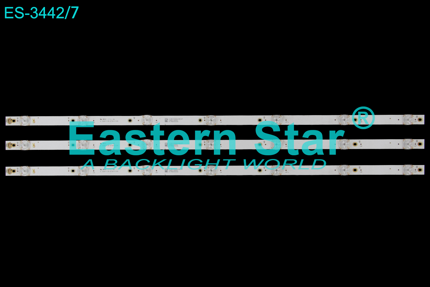 ES-3442 LED TV Backlight use for 39" Hisense HZ39A36、HZ39H30D、HZ39E30D JL.D38571330-075BS-M_V01  LED STRIP(3)