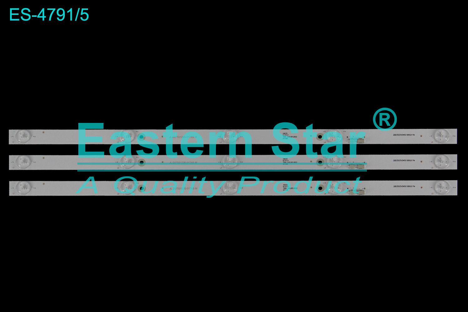 ES-4791 LED TV Backlight use for 28"/32"  Amoi LE-8832C LED32D32C /Sast LED32HD370/LM-32S JL.D27551235-017AS-M A4K32 N171117 T505 3.02.001.0022 011164 28D3503V2W5C1B50217M   LED BACKLIGHT KITS(3)