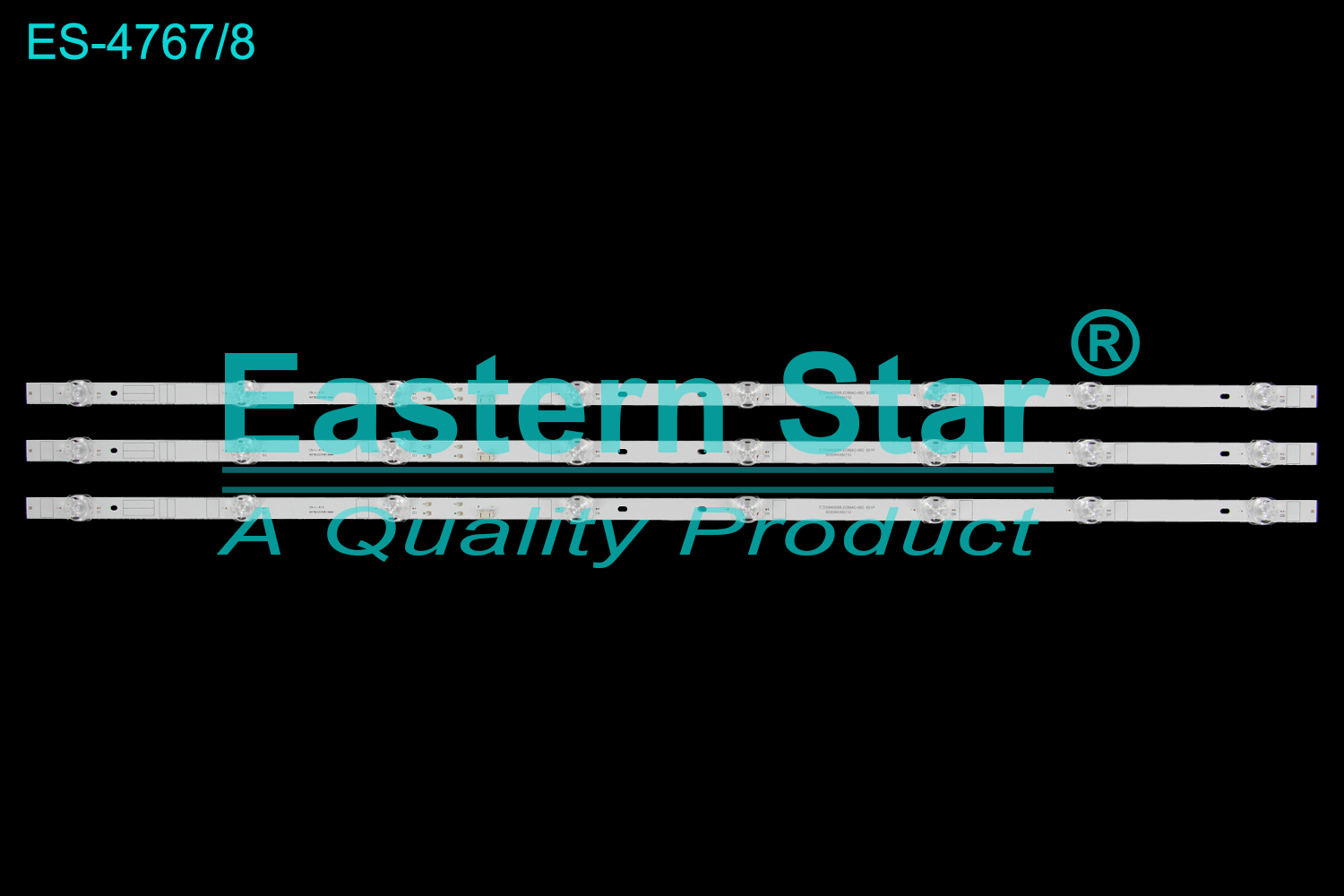 ES-4767 LED TV Backlight use for 43" SW43D08-ZC66AG-06D 8S1P303SW430071D  LED BACKLIGHT KITS(3)