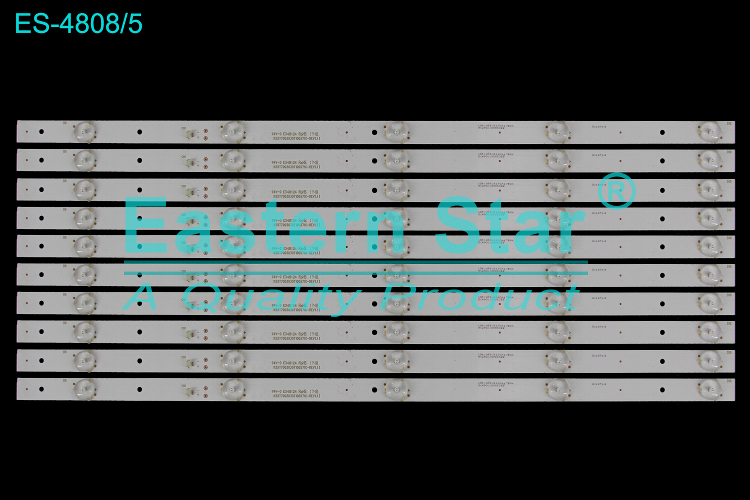 ES-4808 LED TV Backlight use for 55" Tcl  L55F3800U K55T7003030T100571C-REV1.1 I  LED BACKLIGHT KITS(10)