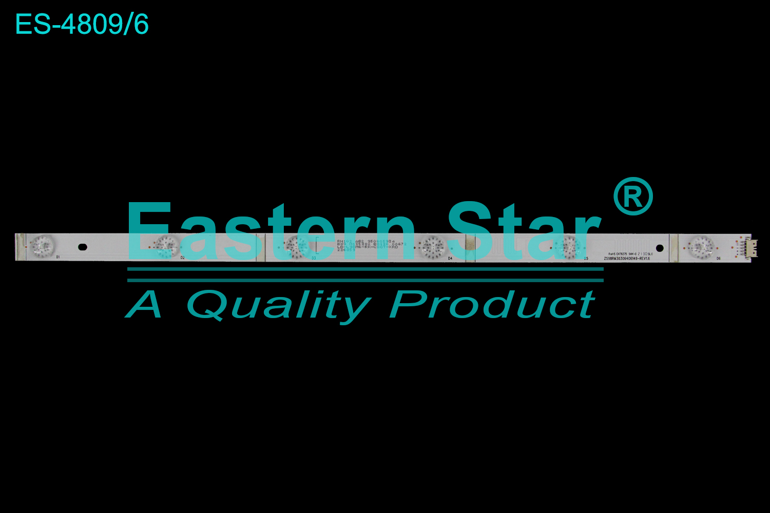 ES-4809 LED TV Backlight use for 98" Xiaomi/Changhong  L98M6-RK 98D6P MAX ZS98RM30306406149-REV1.6 LB-L98M6-RK-CSOT-XRD 236859 LED BACKLIGHT KITS(84)