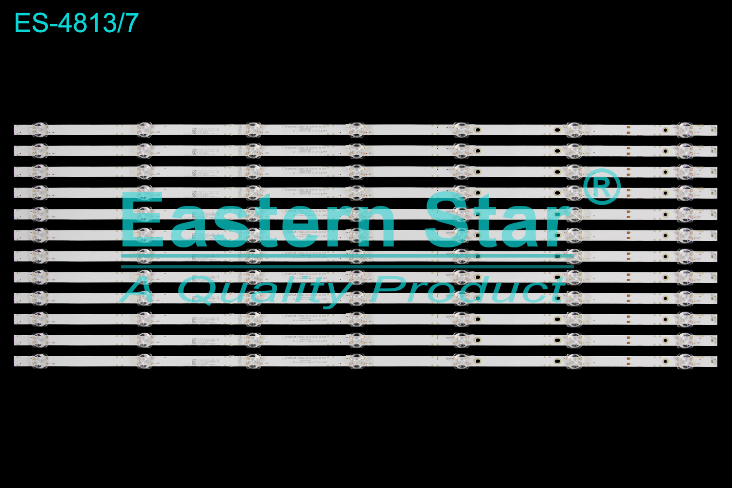 ES-4813 LED TV Backlight use for 75" Huawei LOK-370 HD75DESA HFSX75D07-ZC66AG-08 303HX750015   LED BACKLIGHT KITS(12)