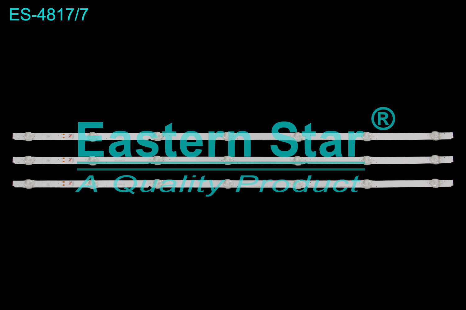 ES-4817 LED TV Backlight use for 43" Beko  B43A800B WPK60600-AB L4_D3_CDM_S07_V1.0_U4K_LM41-01020A SE43D07-ZC22AG-04 2020-04-21 7S1P  LED BACKLIGHT KITS(3)