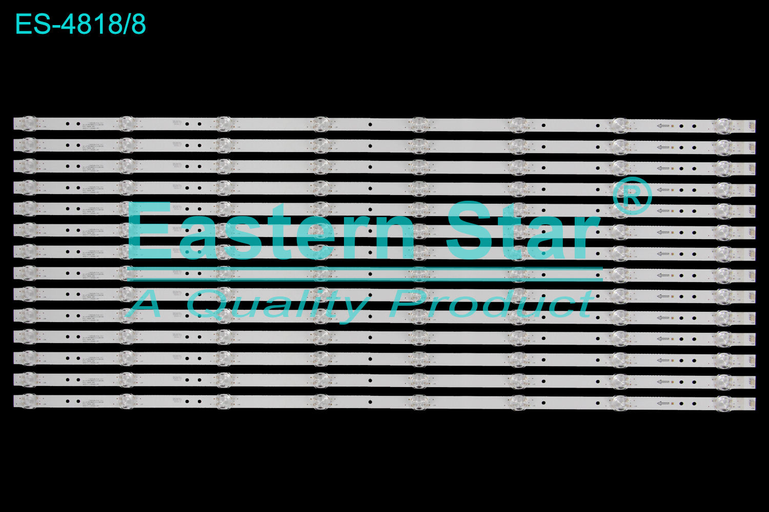 ES-4818 LED TV Backlight use for 75" Vox 75W0S830 94V-0 E493538 JF-AL JS-JP75F2082ED.212 R72-75D04-005 805141T.30068.14P  LED BACKLIGHT KITS(14)
