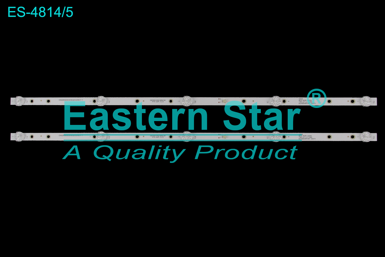 ES-4814 LED TV Backlight use for 32" Allview 32ATC6500-H  CRH-CN32WG6303005020CGREV1.1 32D3506V2W5C1B56212M 32WG6 8D32-WGXP-L5205A Y166-L07-D-2 0069 B220826A9P01667 250075 LED BACKLIGHT KITS(2)