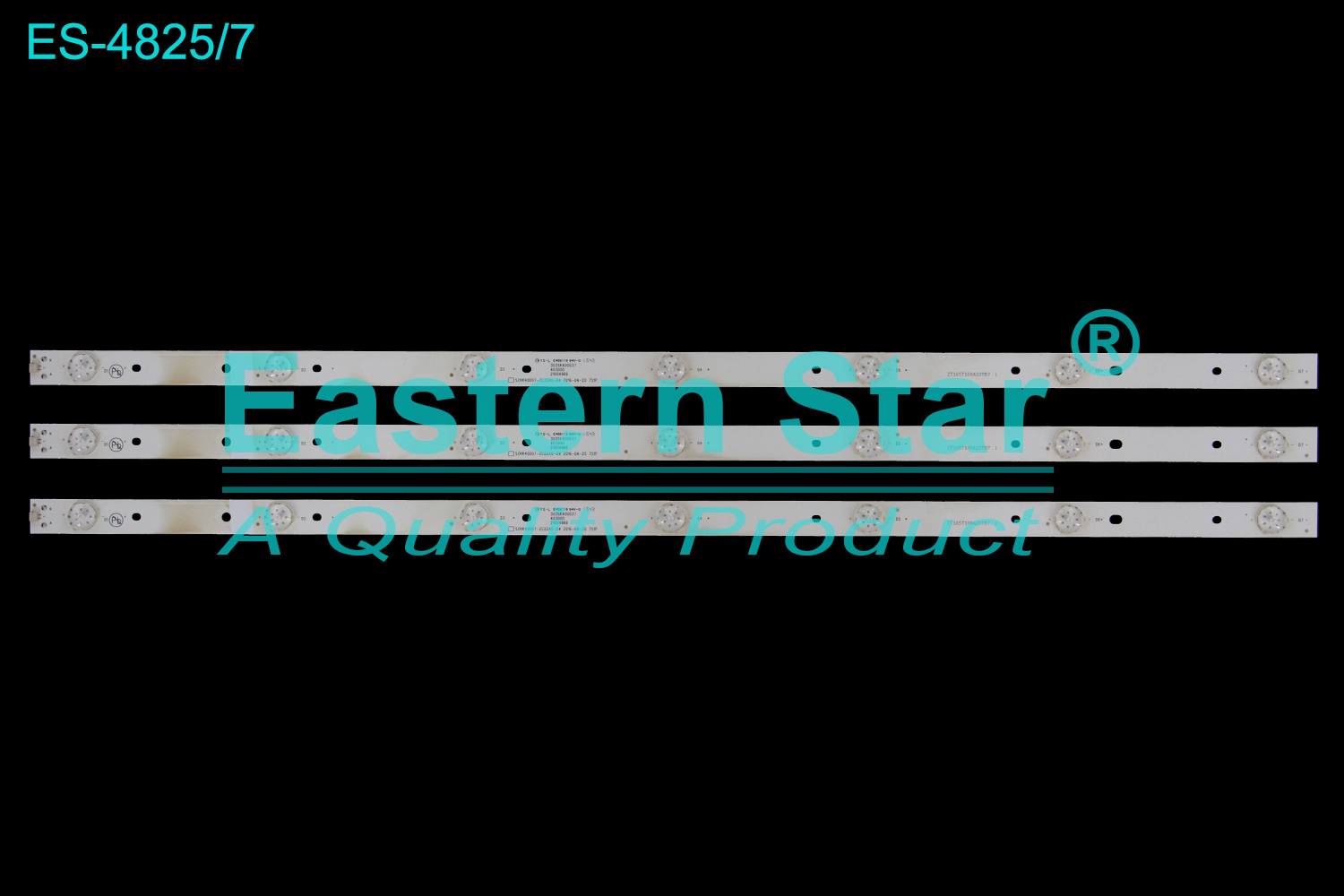 ES-4825 LED TV Backlight use for 40" Konka  LED40S2/40R6000U/LED40M360A/LED40M3000A RF-BK400E30-0701S-08,303SK400037,SZKK40D07-ZC22AG-04 2016-04-20 7S1P  LED BACKLIGHT KITS(3)